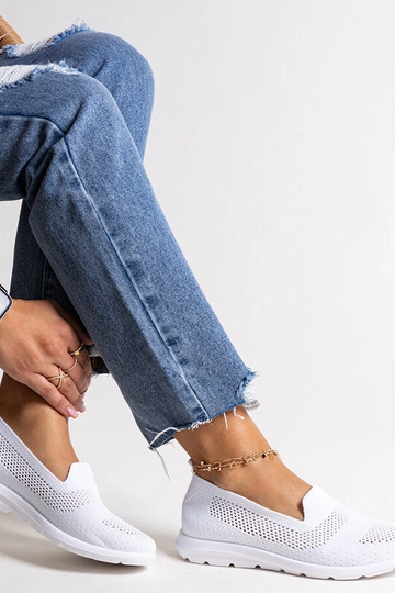 Weiße Sneaker mit...