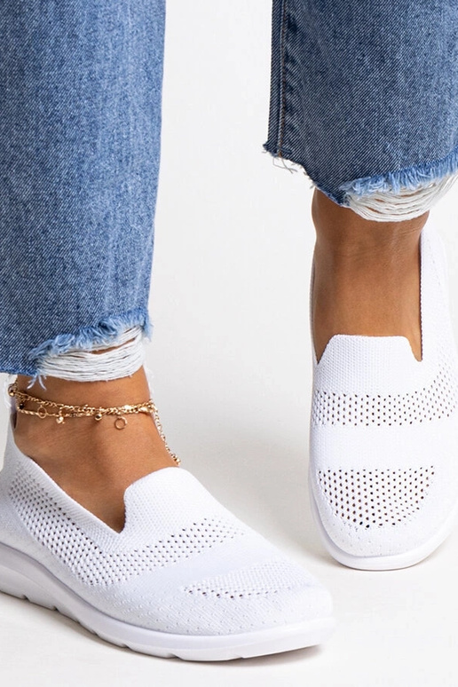 Hvide sneakers med skumsål fra Rahima