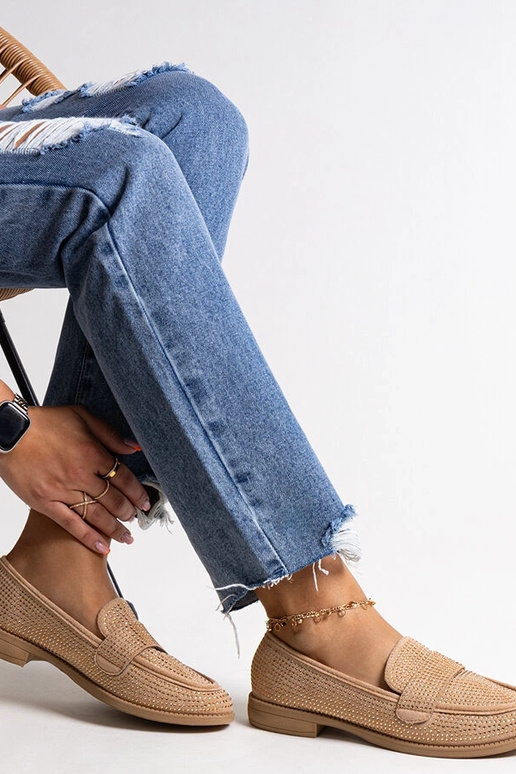 Braune Mokassins aus Mogha Zircon Braune Mokassins aus Mogha Zircon