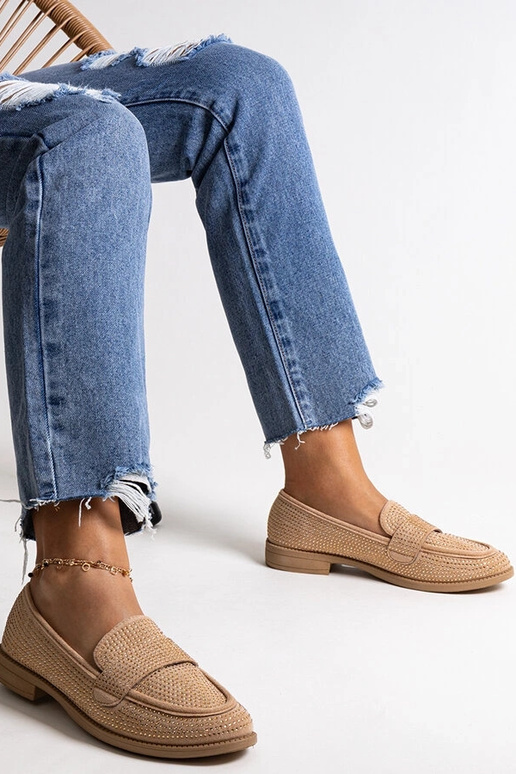 Braune Mokassins aus Mogha Zircon Braune Mokassins aus Mogha Zircon