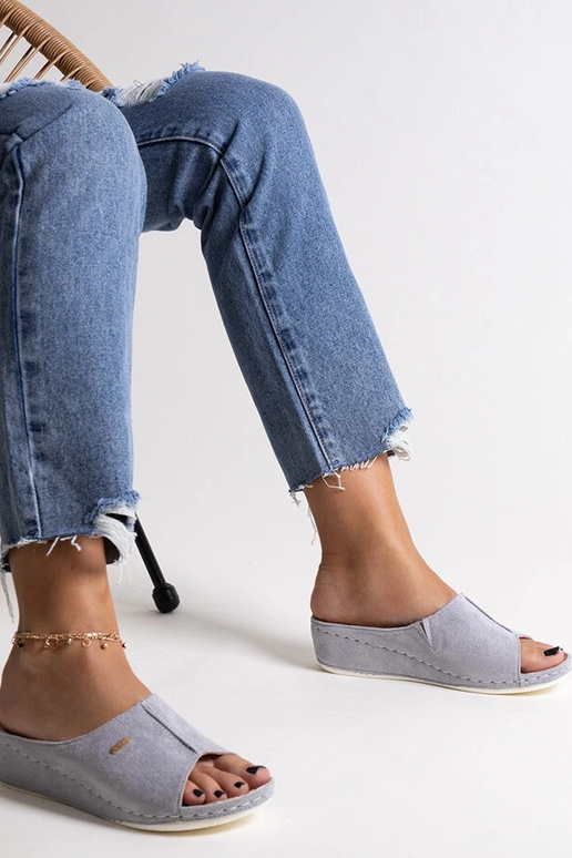 Grå kilesandaler Semretana Grå kilesandaler Semretana