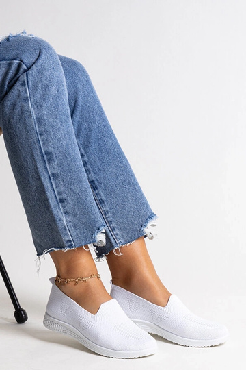 Baskets à enfiler blanches... 2