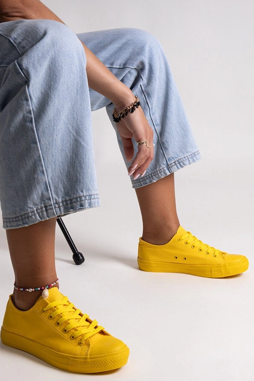 Baskets Nudar classiques jaunes