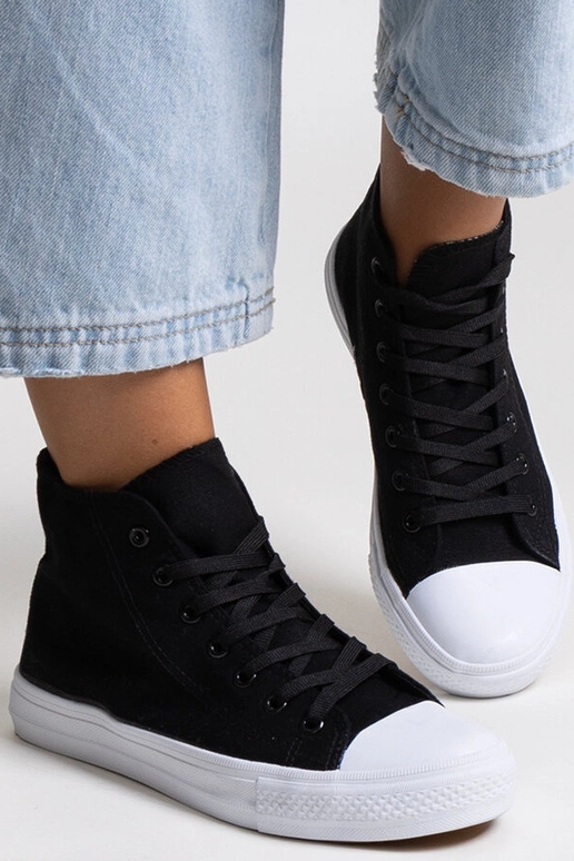 Sorte Ghanem high top sneakers