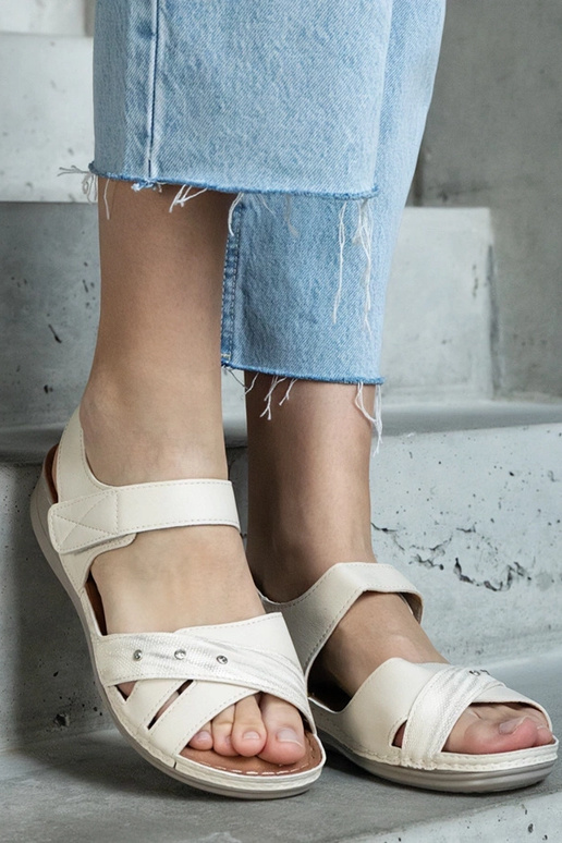 Beige Nural Platform Sandaler Beige Nural Platform Sandaler