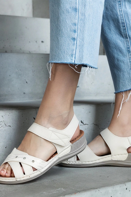 Beige Nural Platform Sandaler Beige Nural Platform Sandaler