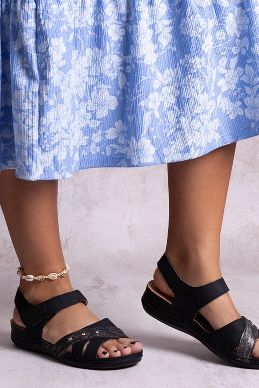 Sorte Nural Platform Sandaler Sorte Nural Platform Sandaler