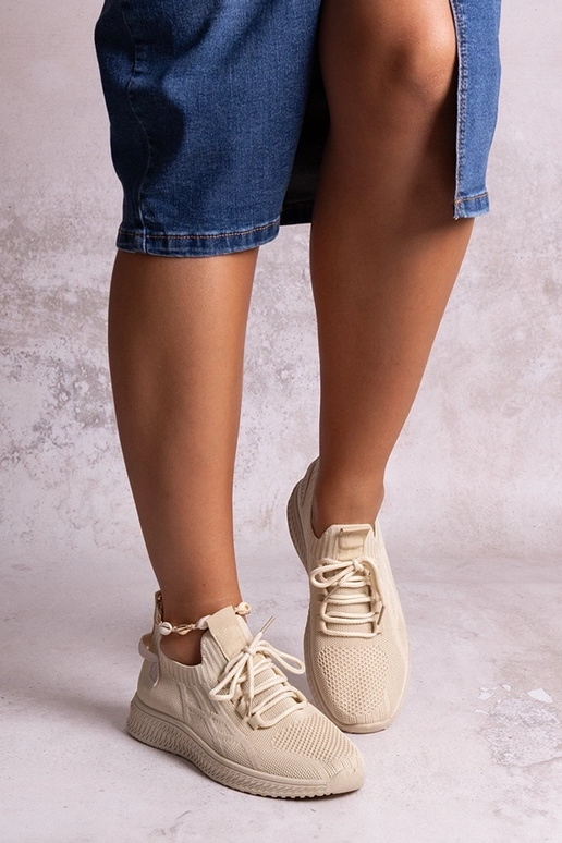 Beige Khitam Sport-Sneakers