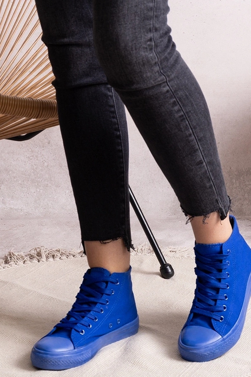 Baskets montantes Ralife bleues Baskets montantes Ralife bleues