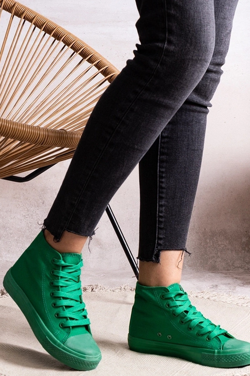 Baskets montantes vertes Ralife Baskets montantes vertes Ralife