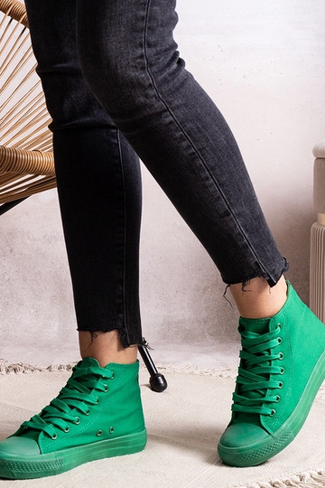 Grüne Rafife High-Top-Sneakers 2