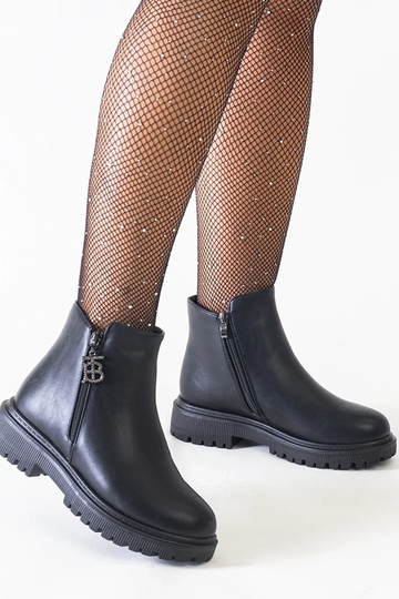 Bottines noires avec...