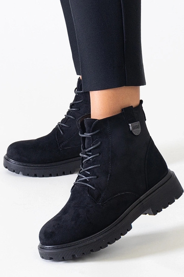 Bottes de travail noires en... 2