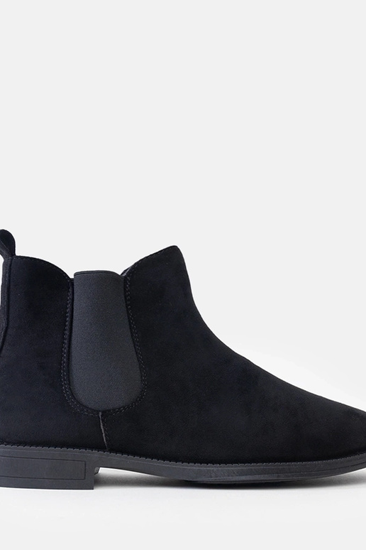 Bottes Chelsea noires pour hommes...