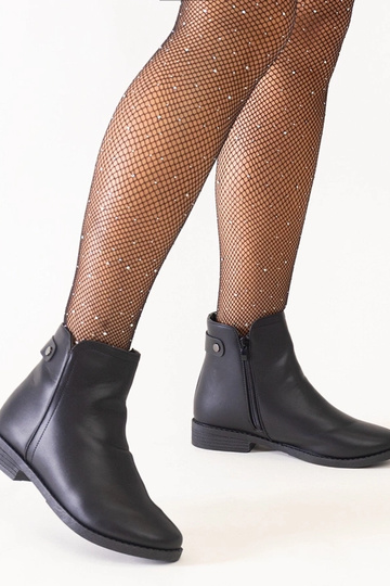 Bottes classiques noires en...