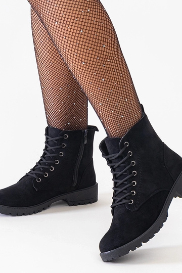 Bottes de travail noires en... 2