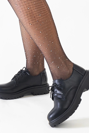 Sorte afslappede snøresko,... 2