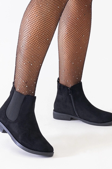 Zwarte klassieke enkel...