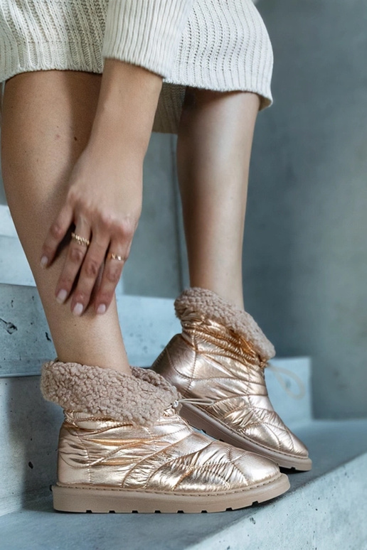 Isolierte Schneestiefel mit Stulpen...