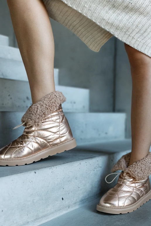 Isolierte Schneestiefel mit Stulpen...