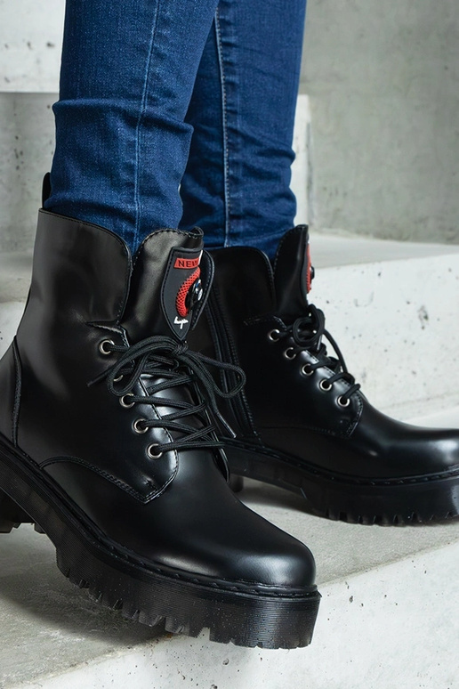 Botillons noirs pour femmes Ranco