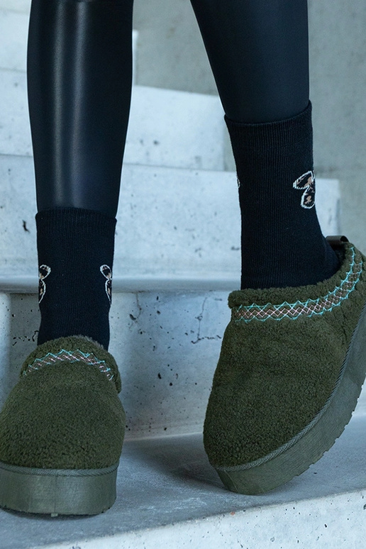 Bottes de neige basses à plateforme...