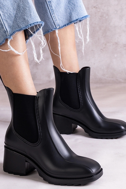 Schwarze Gummistiefel „Surien“ Schwarze Gummistiefel „Surien“