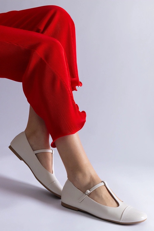 Ballerines Gloriana en cuir verni...