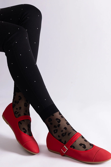 Ballerines rouges avec...