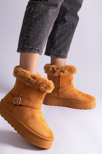 Bottes de neige marron... 2