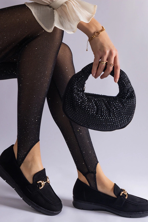 Mocassins ajourés pour femmes en daim...