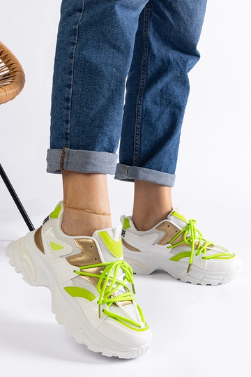 Hvide sportssneakers Sulamita 2