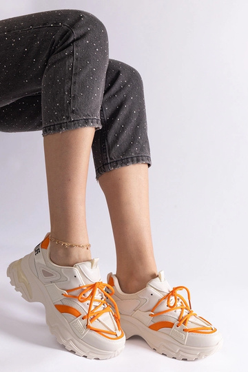 Beige Sport-Sneakers Sulamita 2