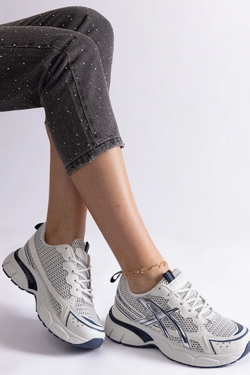 Blå Ondina sportssneakers til kvinder 2