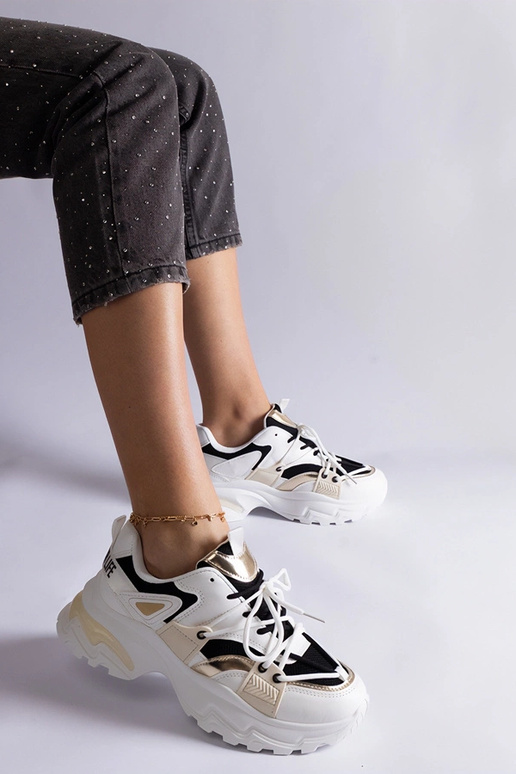 Baskets de sport Sulamita noires et... Baskets de sport Sulamita noires et...