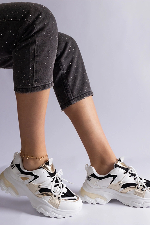 Baskets de sport Sulamita noires et... Baskets de sport Sulamita noires et...