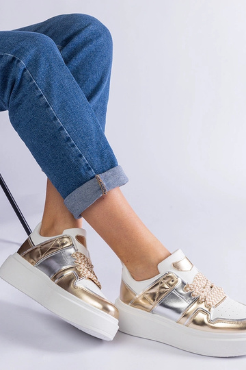 Kimberly guld sneakers med... 2