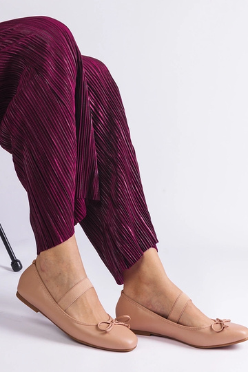 Beige balletlejligheder med... 2