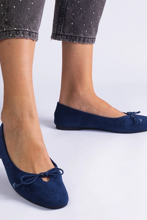 Marineblå balletlejligheder med...