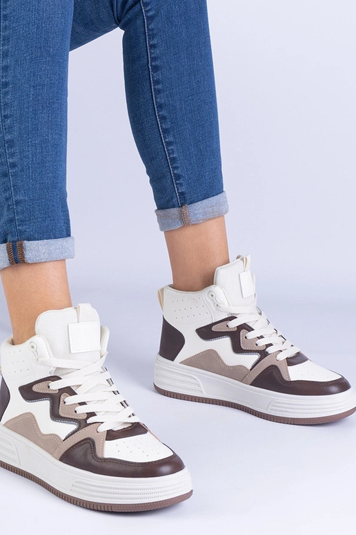 Baskets de sport marron pour femmes... Baskets de sport marron pour femmes...