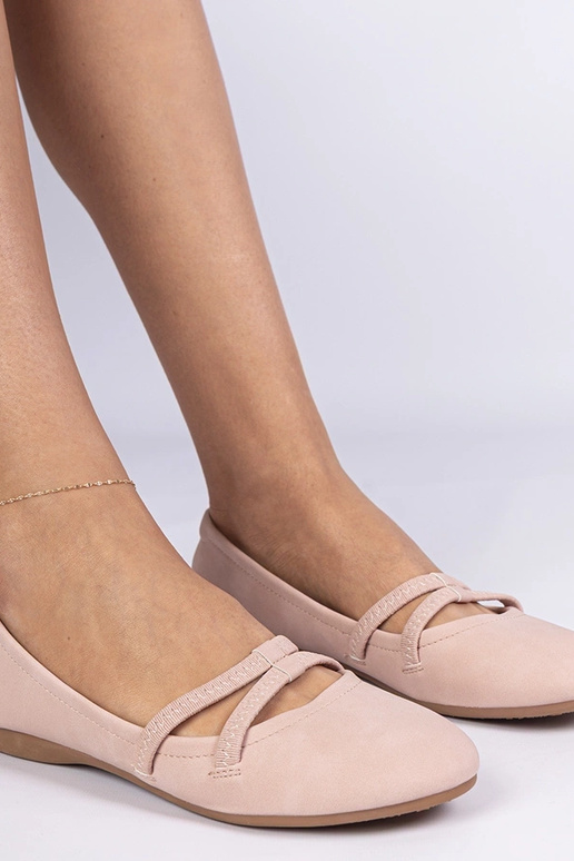 Ballerines roses pour femmes en...