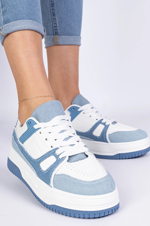Sneakers sportives bleues pour femmes... Sneakers sportives bleues pour femmes...