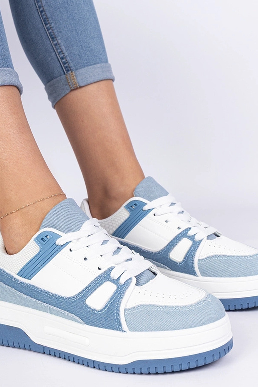 Sneakers sportives bleues pour femmes... Sneakers sportives bleues pour femmes...