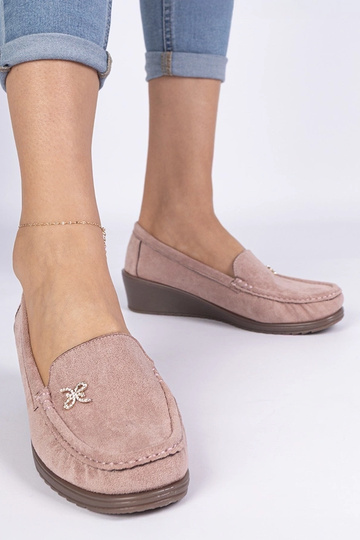 Mocassins roses pour femmes...