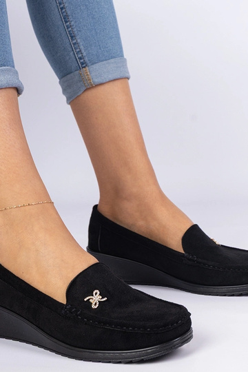 Mocassins noirs pour femmes... 2