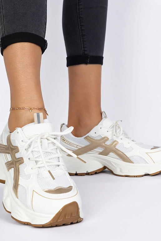 Baskets beiges pour femmes sur...