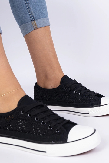 Baskets noires pour femmes... 2