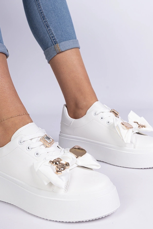 Milonel weiße Sneakers für Damen mit...