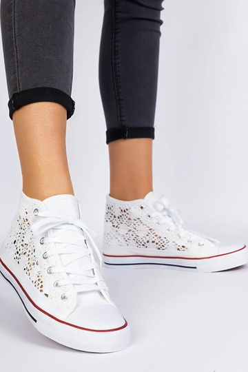 Lesli weiße Damen-Sneaker... 2