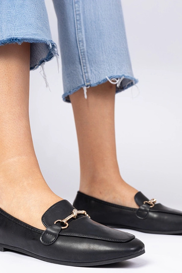 Zwarte damesschoenen met...